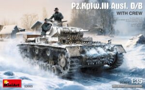Pz.Kpfw.III Ausf. D/B With Crew scala 1:35
