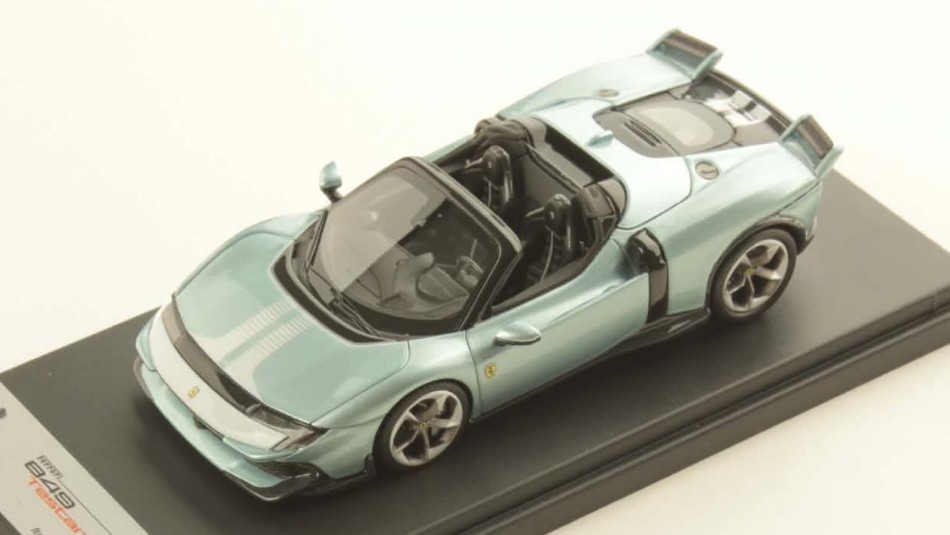 Ferrari 849 Testarossa Spider Celeste Trevi Assetto Fiorano 1:43 DS Modellismo Ferrari 849 Testarossa Spider scala 1:43