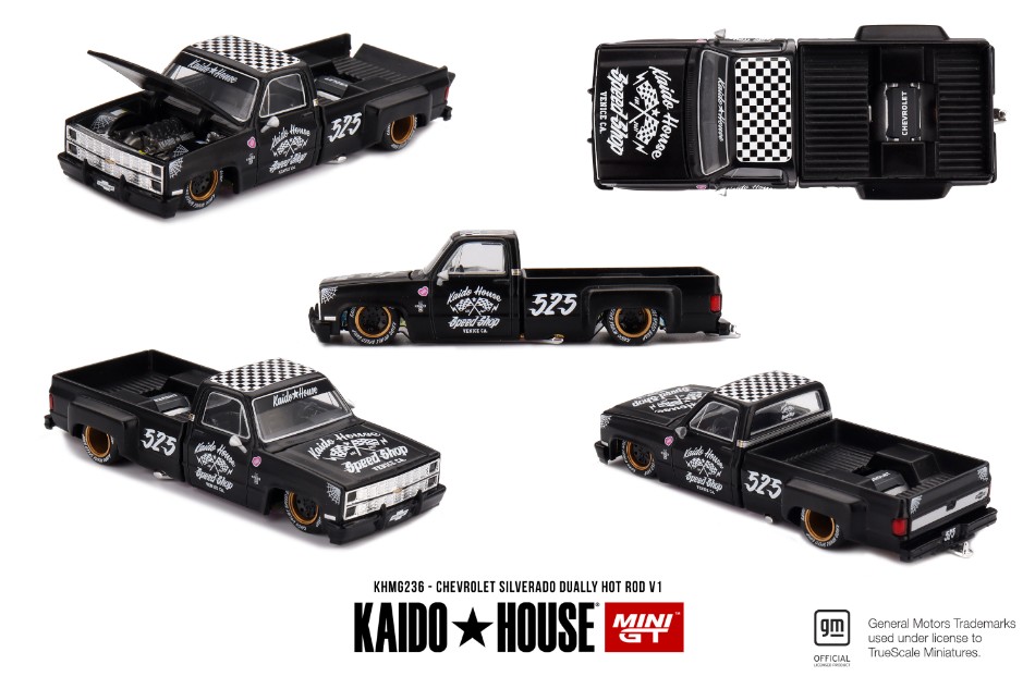 Chevrolet Silverado Dually Hot Rod V1 1980 1:64 DS Modellismo Chevrolet Silverado Dually Hot scala 1:64