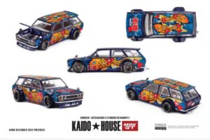 Datsun 510 Wagon Koi V1 1969 scala 1:64