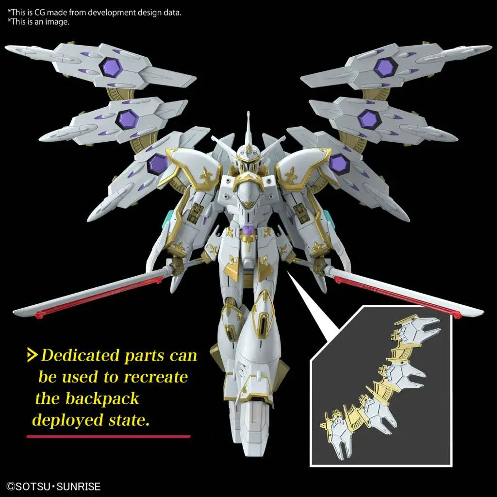 HG Black Knight Squad Cal-RE A 1/144 DS Modellismo Hg Black Knight Squad Cal-RE scala 1/144