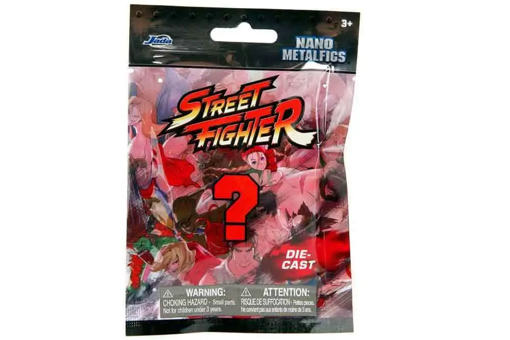 Street Fighter Nano Figures Blind Box (24) DS Modellismo Street Fighter Nano Blind Box (24) Jada Toys