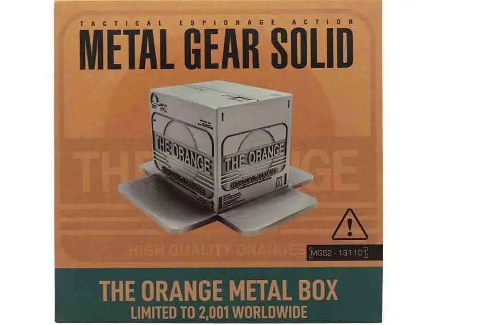 Metal Gear Solid - MGS 2 - Cardboard Box - Metal Replica DS Modellismo Metal Gear Solid Mgs 2 Cardboard Box Metal