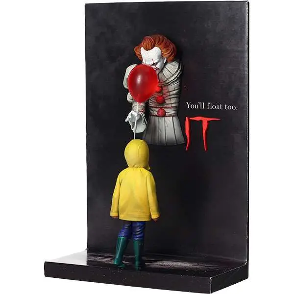 Poster IT Pennywise & Georgie (2017) 3D Figure DS Modellismo Poster IT Pennywise & Georgie (2017) 3D