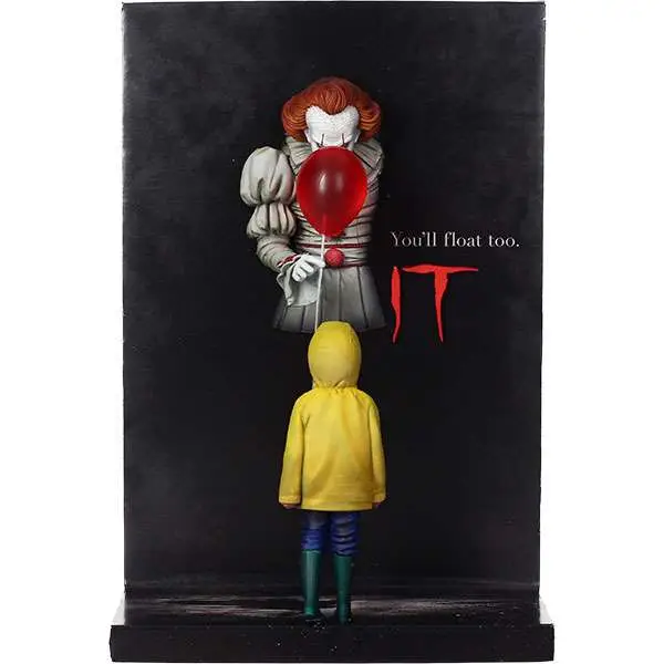 Poster IT Pennywise & Georgie (2017) 3D Figure DS Modellismo Poster IT Pennywise & Georgie (2017) 3D