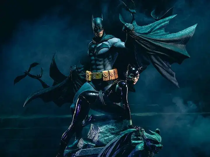 Statua Batman and Catwoman Reunion 1/4 Scale DS Modellismo Statua Batman Catwoman Reunion scala 1/4