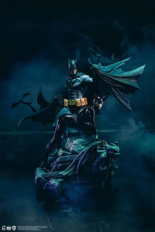 Statua Batman and Catwoman Reunion 1/4 Scale DS Modellismo Statua Batman Catwoman Reunion scala 1/4