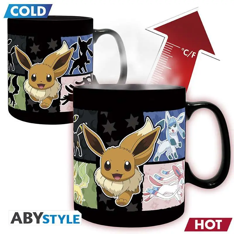 Tazza Pokemon Eevee King Size termosensibile DS Modellismo Tazza Pokemon Eevee King termosensibile