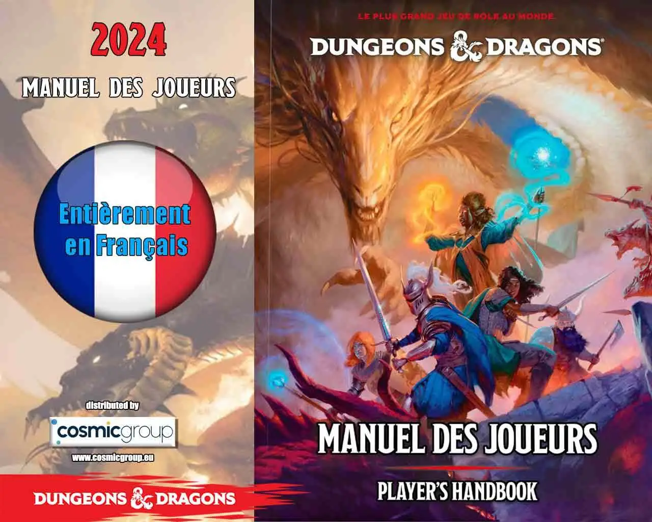 Dungeons & Dragons - Manuel Des Joueurs 2024 DS Modellismo Dungeons & Dragons Manuel Des Joueurs