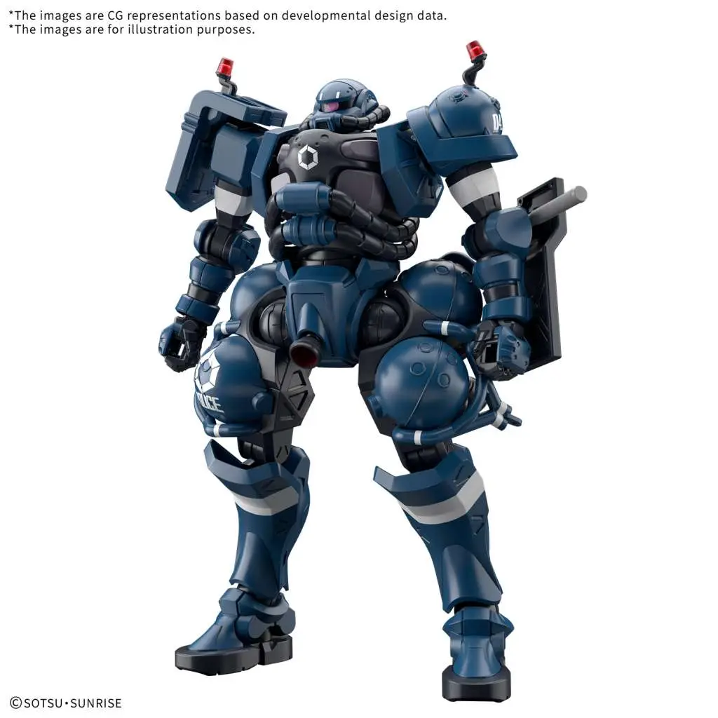HG Police Zaku 1/144 DS Modellismo Hg Police Zaku scala 1/144