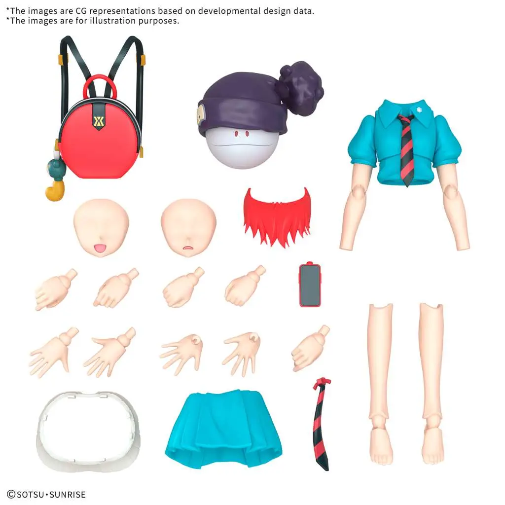 Figure Rise Amate Yuzuriha Machu DS Modellismo Rise Amate Yuzuriha Machu