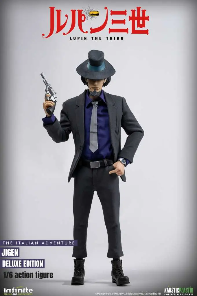 Lupin the 3rd the Italian Adventure Daisuke Jigen 1/6 Action Figure Deluxe Edition DS Modellismo Lupin 3rd Italian Adventure scala 1/6