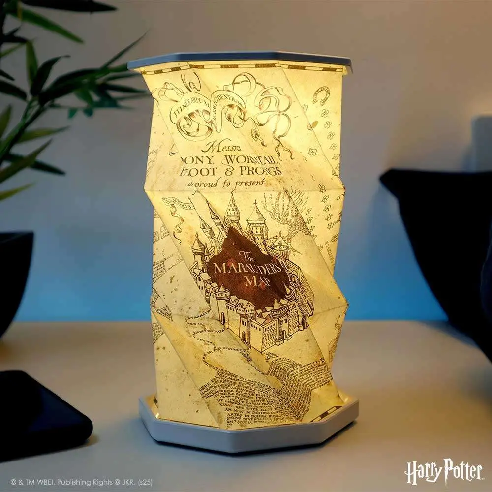 Harry Potter Marauders Map Foldable USB Lamp DS Modellismo Harry Potter Marauders Map Foldable Usb Lamp
