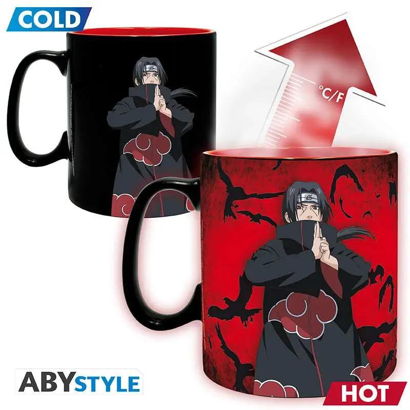 Confezione regalo Naruto Shippuden Mug termosensibile Coaster DS Modellismo Confezione regalo Naruto Shippuden Mug