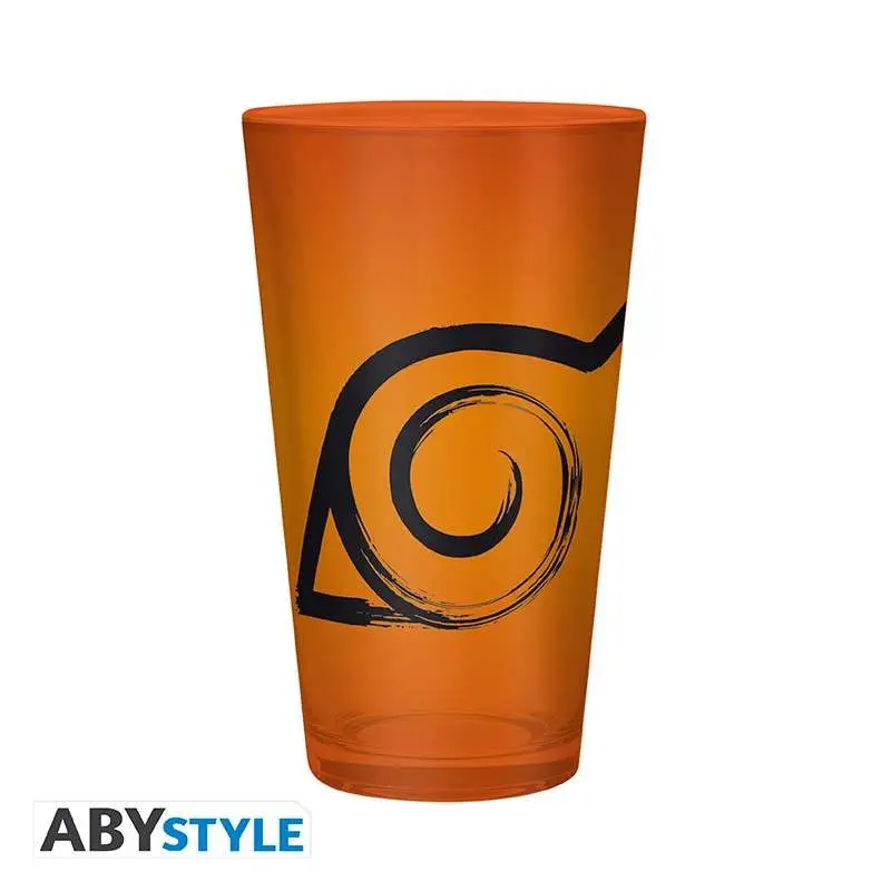 Portachiavi Naruto Shippuden Konoha in vetro 3D 3D Mug Premium Large Gift Set DS Modellismo Portachiavi Naruto Shippuden Konoha in vetro
