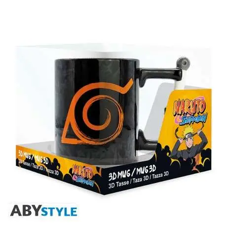 Tazza Naruto Shippuden Konoha Kunai 3D DS Modellismo Tazza Naruto Shippuden Konoha Kunai 3D
