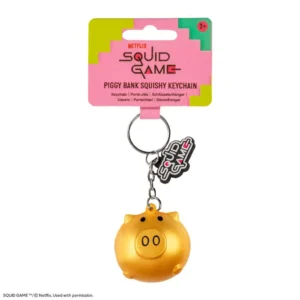 Salvadanaio Squid Game Squishy Keychain