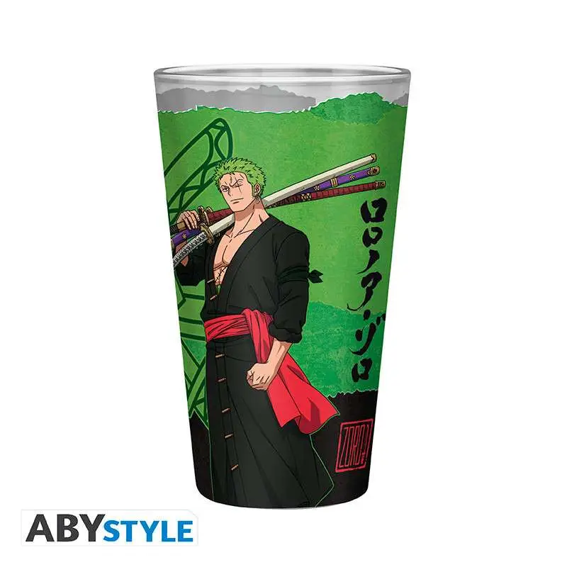 One Piece Roronoa Zoro in vetro L DS Modellismo One Piece Roronoa Zoro in vetro L