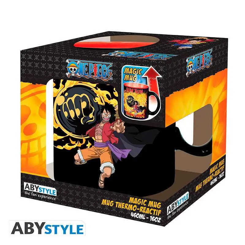 Tazza One Piece Luffy VS Kaidou termosensibile DS Modellismo Tazza One Piece Luffy Vs Kaidou