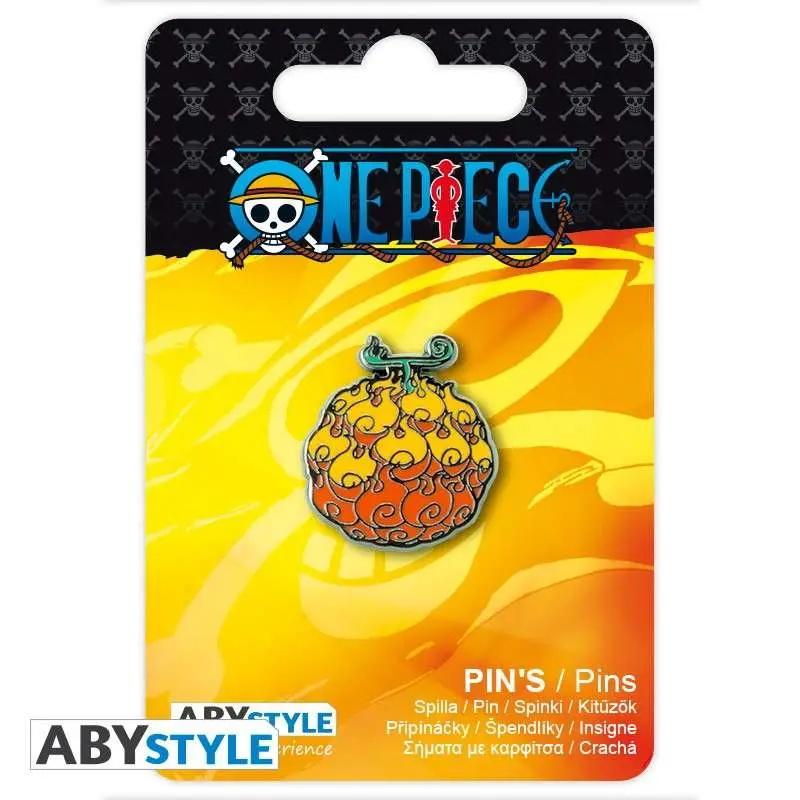 Spilla One Piece Flame-flame Fruit DS Modellismo Spilla One Piece Flame-flame Fruit