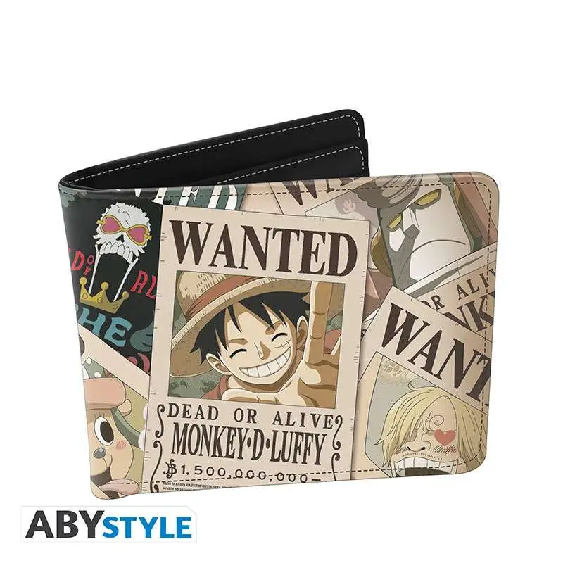 Portafoglio One Piece Wanted Vinyl DS Modellismo Portafoglio One Piece Wanted Abystyle Studio