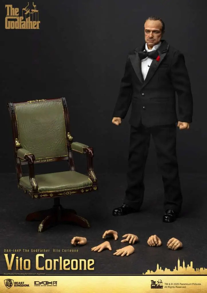 The Godfather Vito Corleone Dah DS Modellismo Godfather Vito Corleone Dah BEAST KINGDOM
