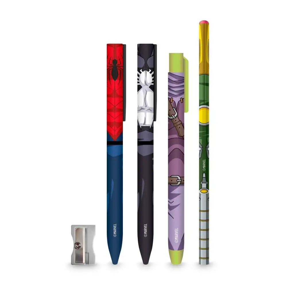 Portapenne Marvel Spiderman Set DS Modellismo Portapenne Marvel Spiderman GRUPO ERIK