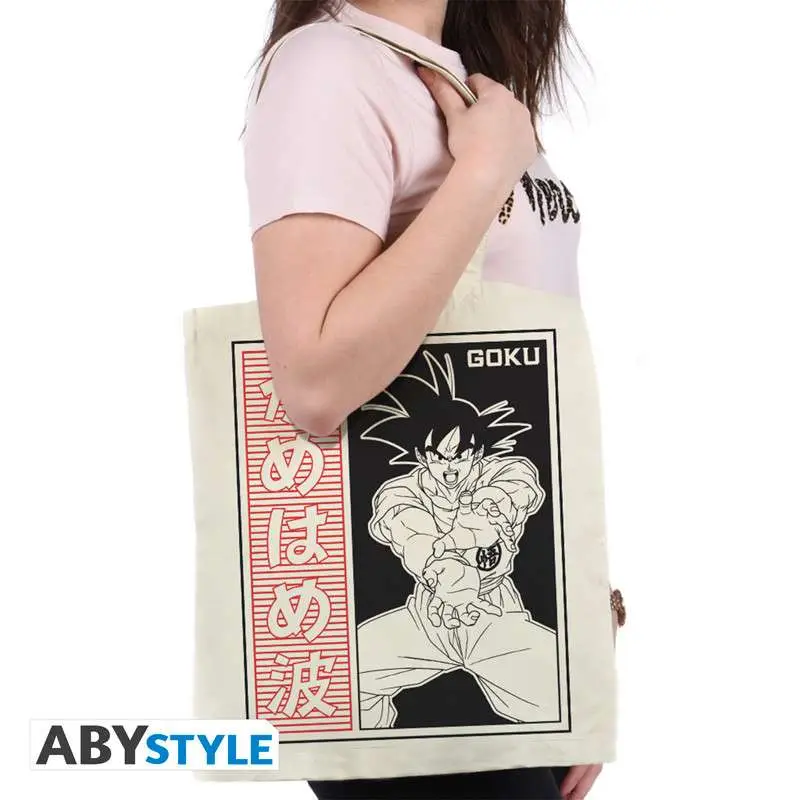 Borsa in tela Dragon Ball Super Goku Kamehameha DS Modellismo Borsa in tela Dragon Ball Super Goku