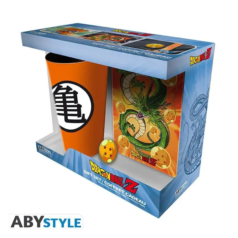 Confezione regalo Dragon Ball in vetro Pin Pocket Notebook DS Modellismo Confezione regalo Dragon Ball in vetro Pin