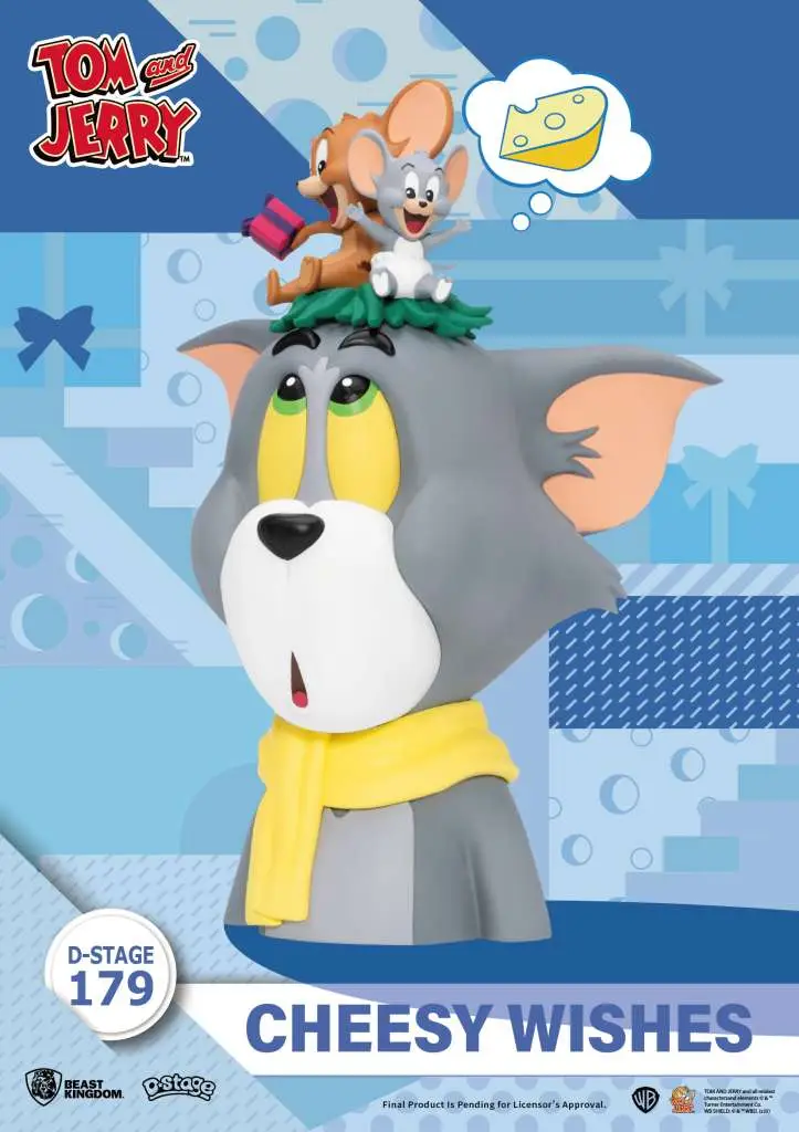 Tom & Jerry Cheesy Wishes D-stage DS Modellismo Tom & Jerry Cheesy Wishes D-stage