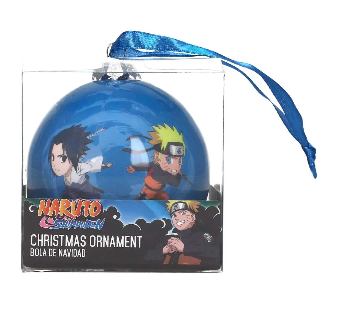 Naruto Chibi Sasuke & Naruto Christmas Ball DS Modellismo Naruto Chibi Sasuke & Naruto Christmas Ball