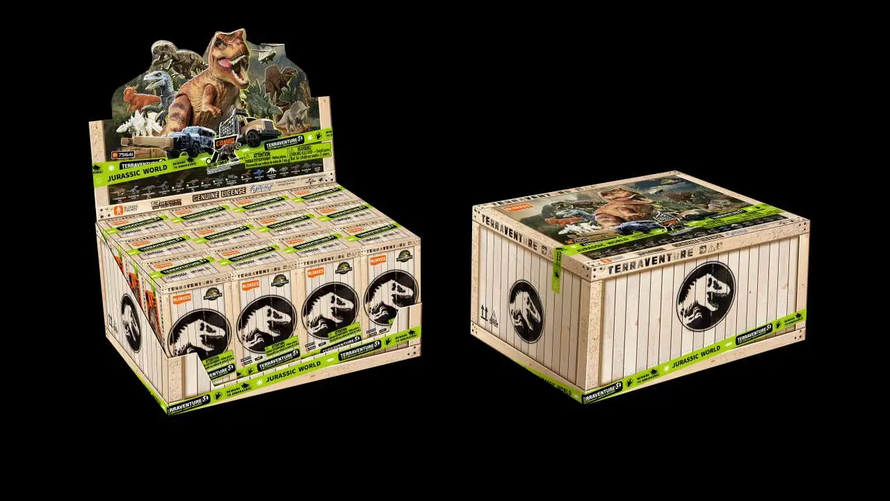 Jurassic World Surprise Egg Terraventure TS01 Blind Box Model Kit (12) DS Modellismo Jurassic World Surprise Egg Terraventure
