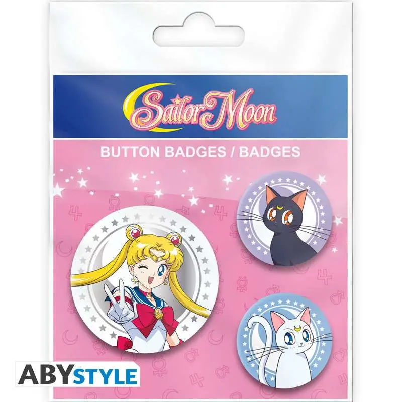 Spilla Sailor Moon Luna Artemis & Sailor Moon DS Modellismo Spilla Sailor Moon Luna Artemis & Sailor