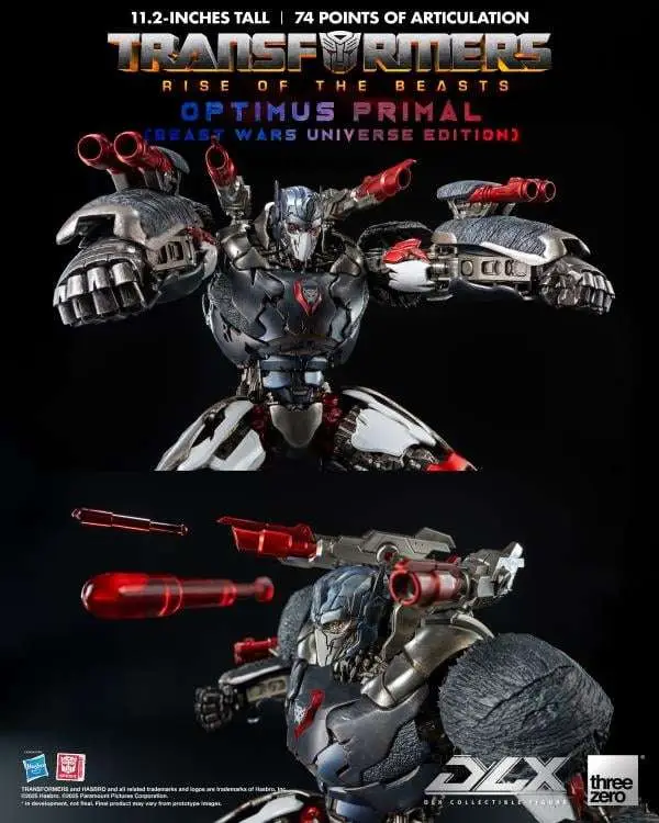 Transformers Rise of the Beasts DLX Optimus Primal Beast Wars Figure DS Modellismo Transformers Rise Beasts Dlx Optimus Primal