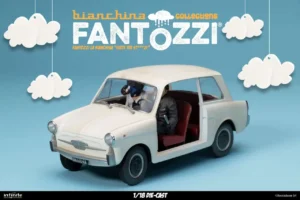 Fantozzi la Bianchina Siete Tre scala 1/18