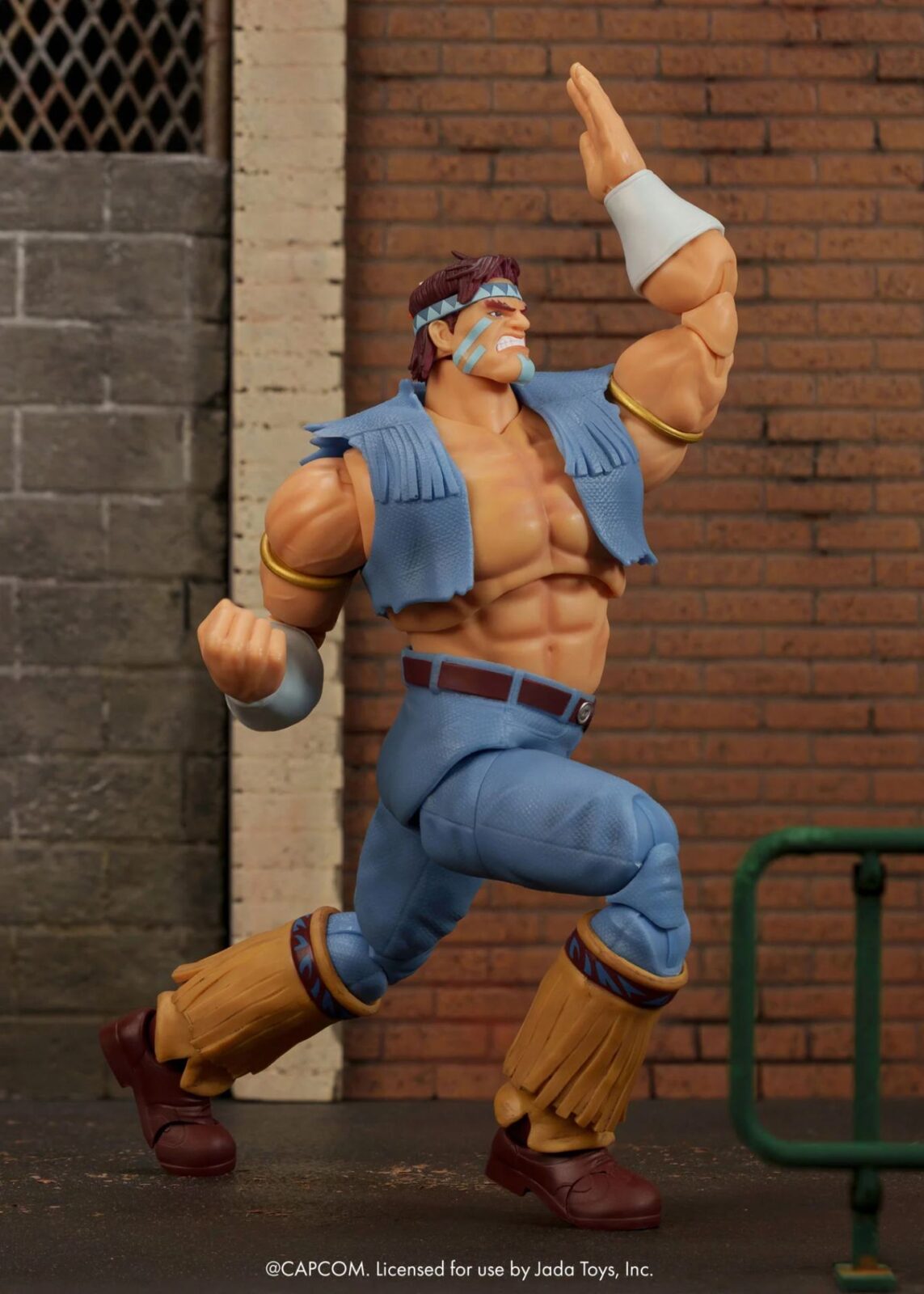 Street Fighter 2 the Final Challengers T Hawk 1/12 Deluxe Action Figure DS Modellismo Street Fighter 2 Final scala 1/12