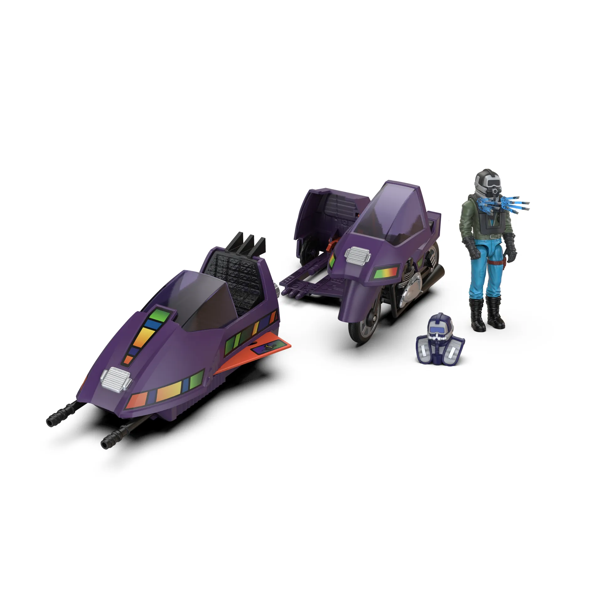 M.A.S.K. Stealth Submarine Cycle (SSC) Vehicle DS Modellismo M.A.S.K. Stealth Submarine Cycle (Ssc)