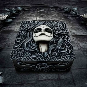 Flor De Muerte Trinket Box NEMESIS NOW