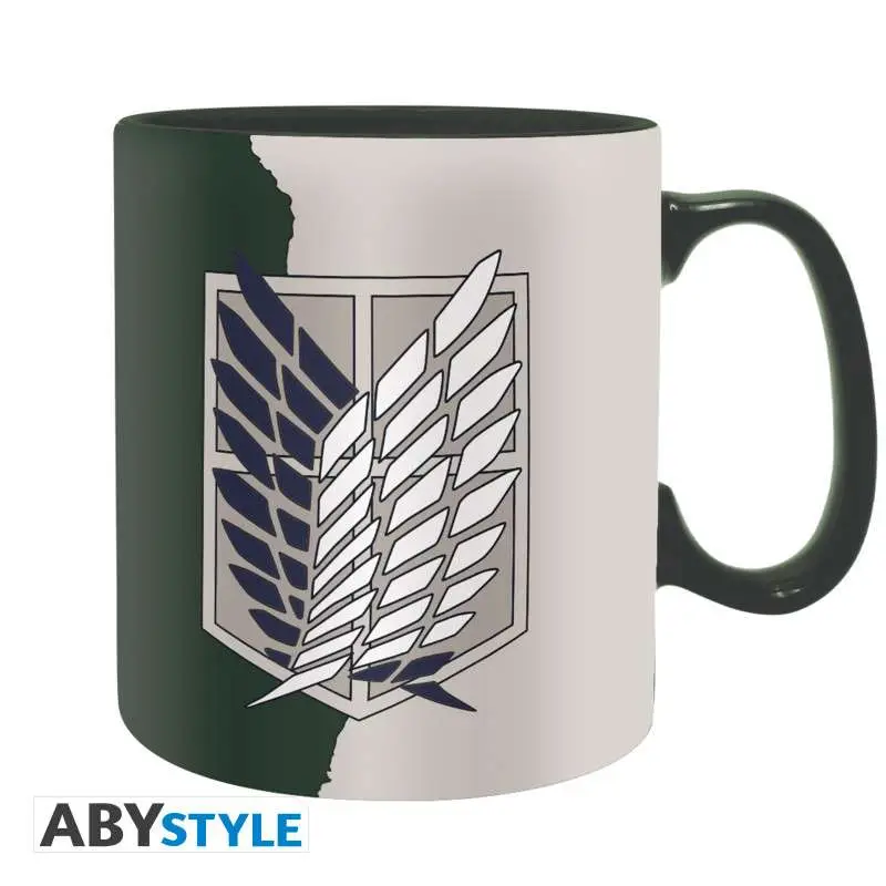 Tazza Attack ON Titan emblema S4 DS Modellismo Tazza Attack On Titan emblema S4