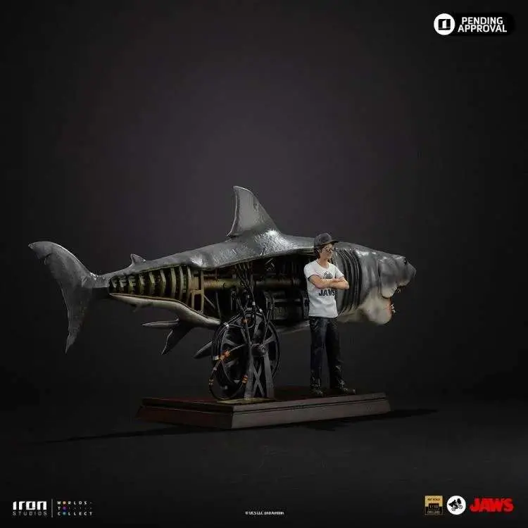 Statua Jaws Steven Spielberg 50TH Anniversary 1/10 DS Modellismo Statua Jaws Steven Spielberg 50TH scala 1/10