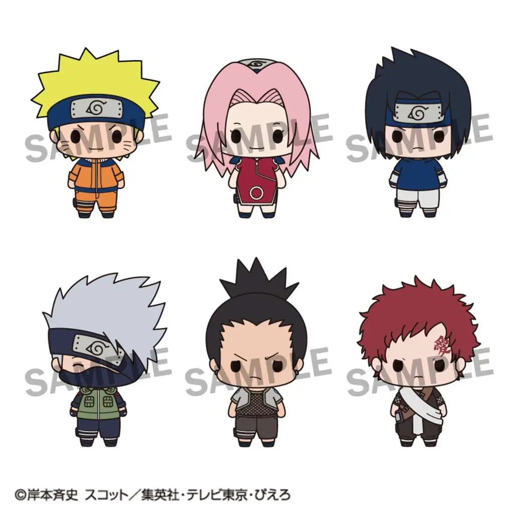 Naruto Chokorin Collection Display (6) DS Modellismo Naruto Chokorin Display (6) MEGAHOUSE