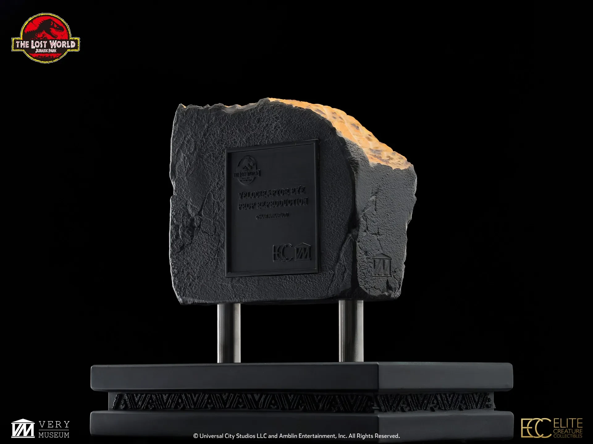 Jurassic Park the Lost World Male Velociraptor Eye Prop Replica DS Modellismo Jurassic Park Lost World Male Velociraptor