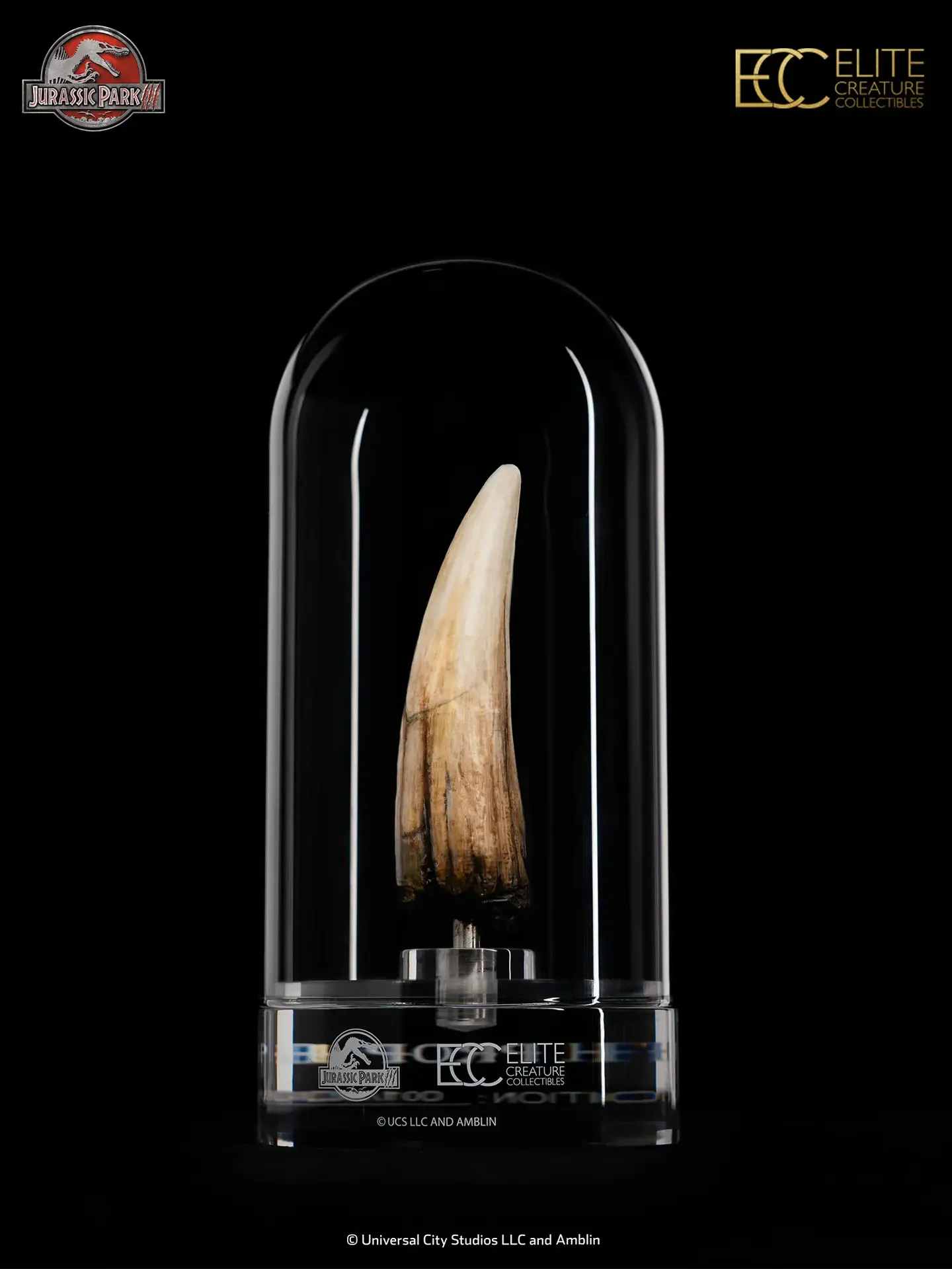 Jurassic Park III Spinosaurus Tooth Prop Reproduction DS Modellismo Jurassic Park III Spinosaurus Tooth Prop