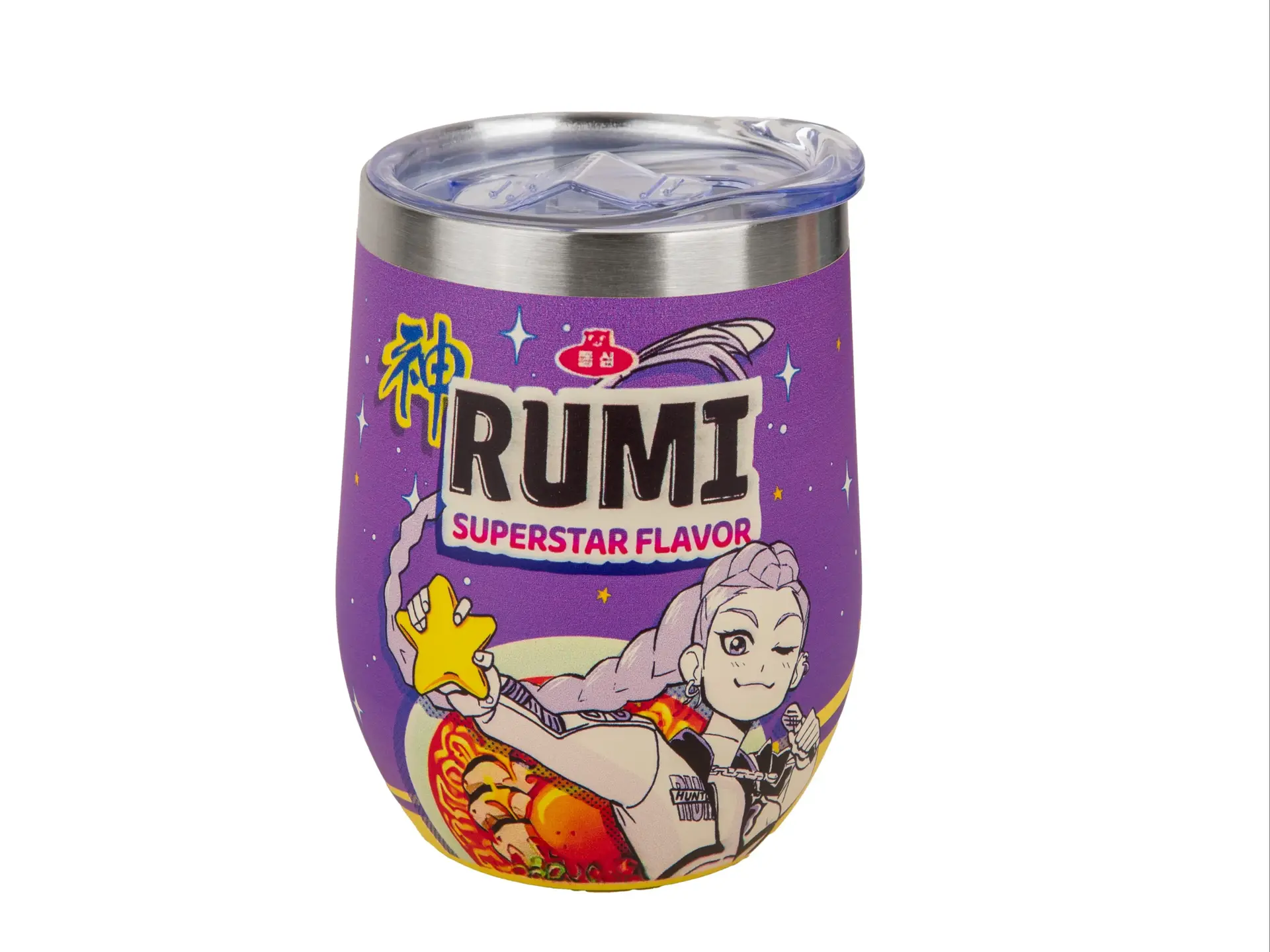 Tazza da viaggio Kpop Demon Hunters Rumi Superstar Flavor Thermal DS Modellismo Tazza da viaggio Kpop Demon Hunters Rumi