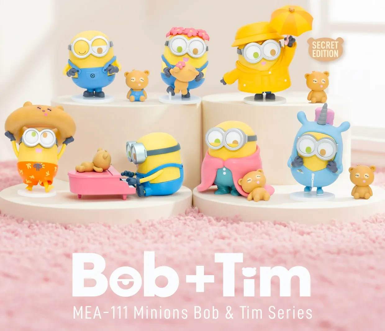 Minions Bob & Tim Mini Egg Attack Series Set (6) DS Modellismo Minions Bob & Tim Mini Egg Attack (6)
