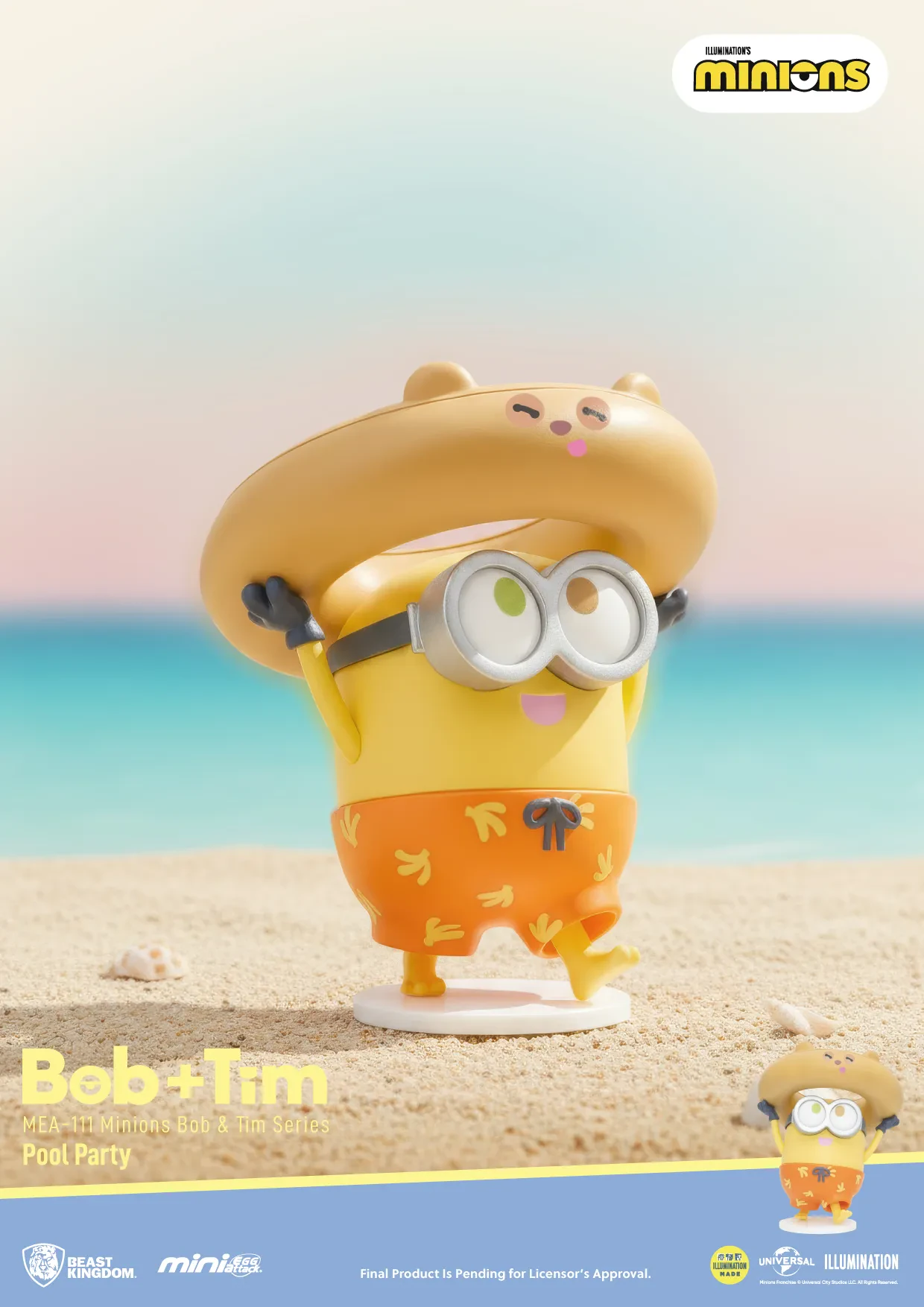 Minions Bob & Tim Mini Egg Attack Series Set (6) DS Modellismo Minions Bob & Tim Mini Egg Attack (6)