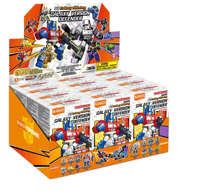 Transformers Galaxy Shining Defender Version 01 Model Kit Blind Box (12) DS Modellismo Transformers Galaxy Shining Defender 01