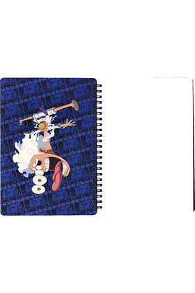 Quaderno One Piece Gear 5 3D Effect DS Modellismo Quaderno One Piece Gear 5 3D Effect SD TOYS