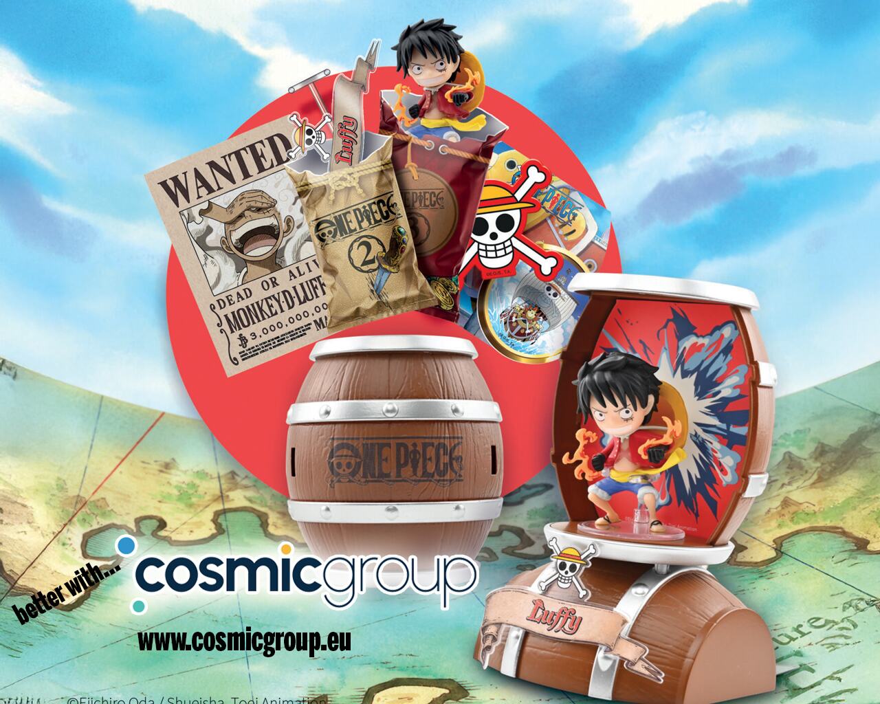 One Piece - Barrel Capsule Collection - 6 Units Display DS Modellismo One Piece Barrel Capsule 6 Units Display