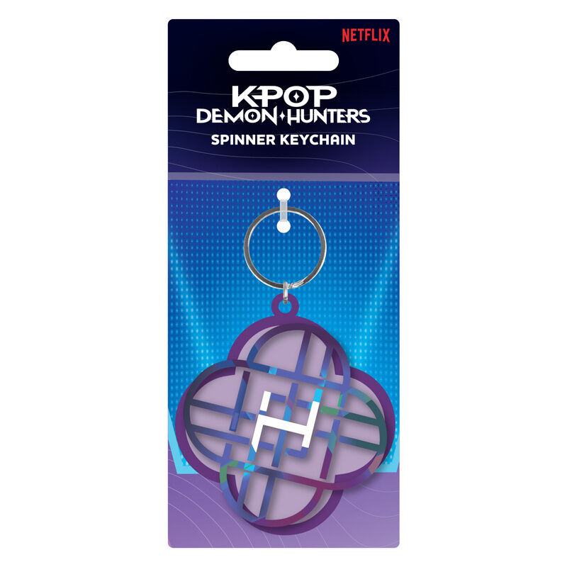 Portachiavi K-pop Demon Hunters Huntrix Spinner DS Modellismo Portachiavi K-pop Demon Hunters Huntrix